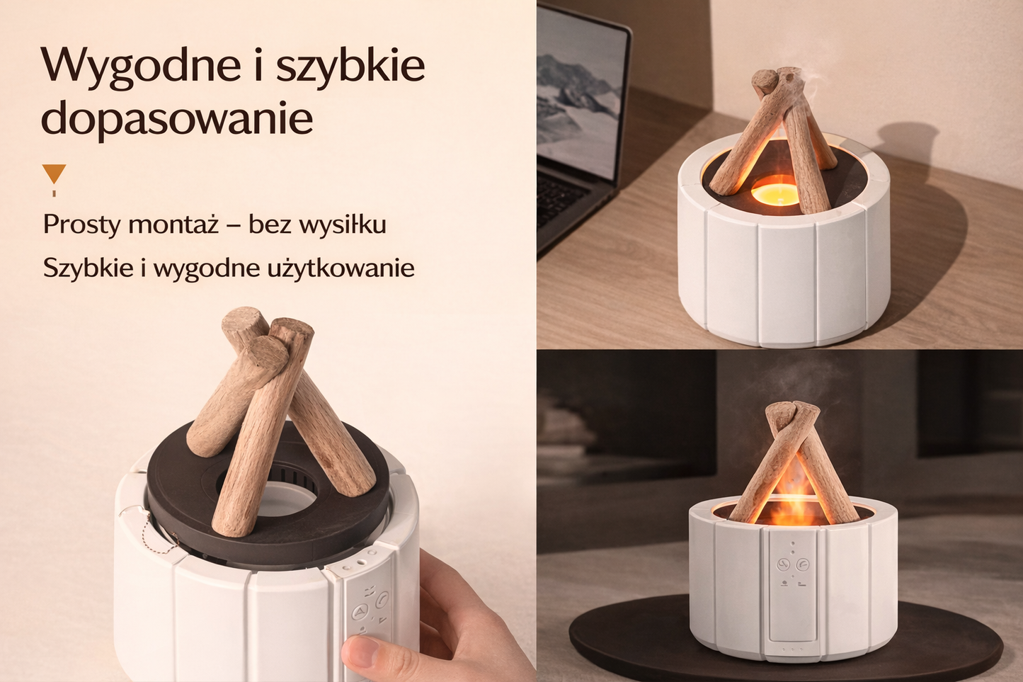 Dyfuzor Ognisko Aromaterapia