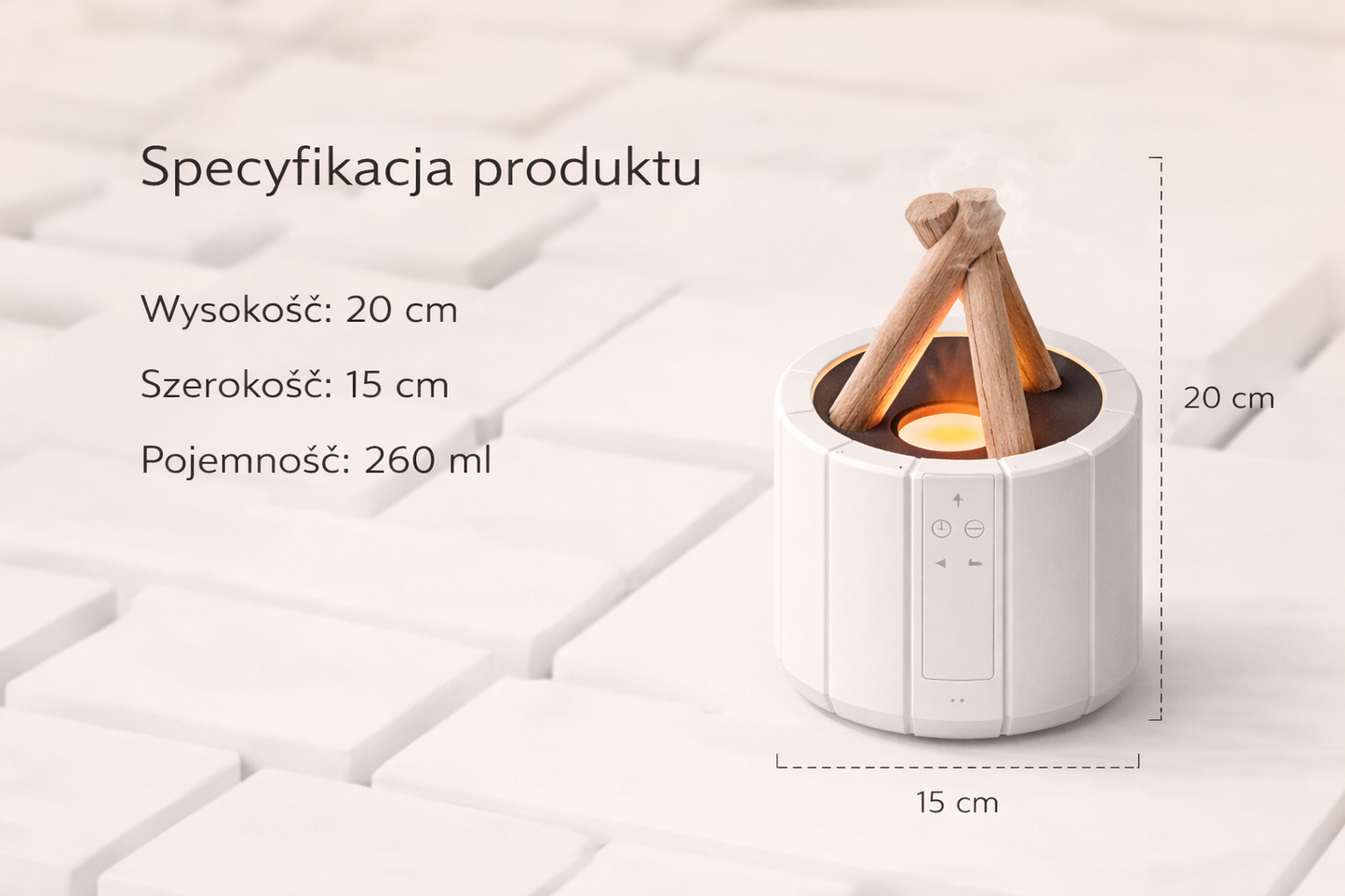 Dyfuzor Ognisko Aromaterapia