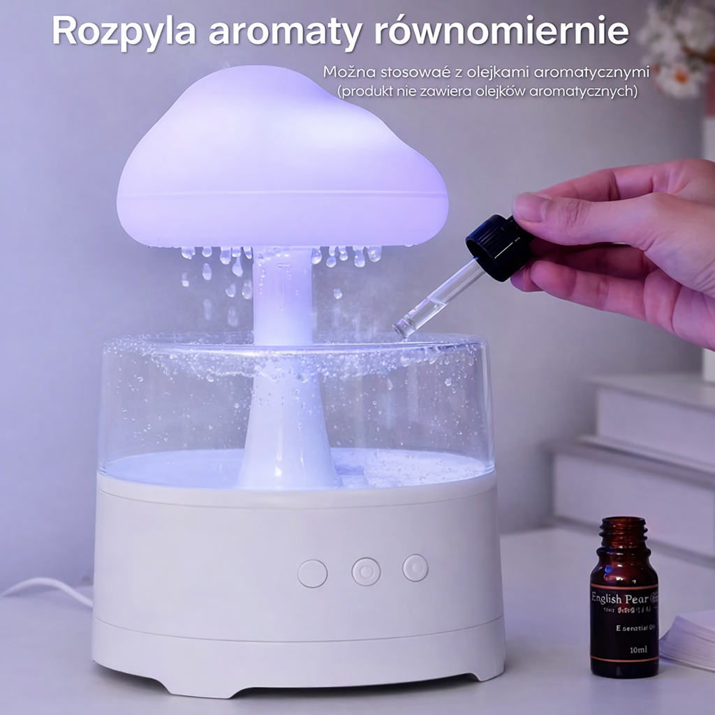 Grzybek Migoczący Nawilżacz Nocny